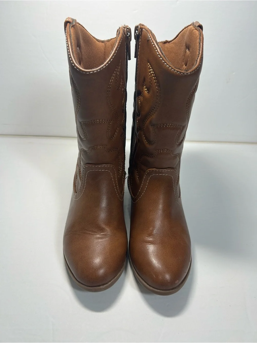 Sonoma Girls Western Cowboy Boots, faux leather Size 13
